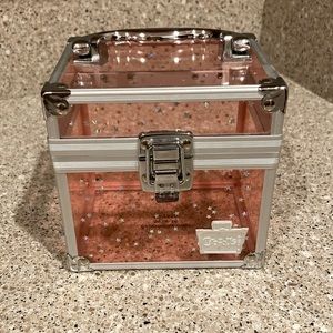 Caboodles Clear Pink Makeup Storage Box